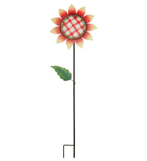 36" White Sunflower Regal Art & Gift Stake 2