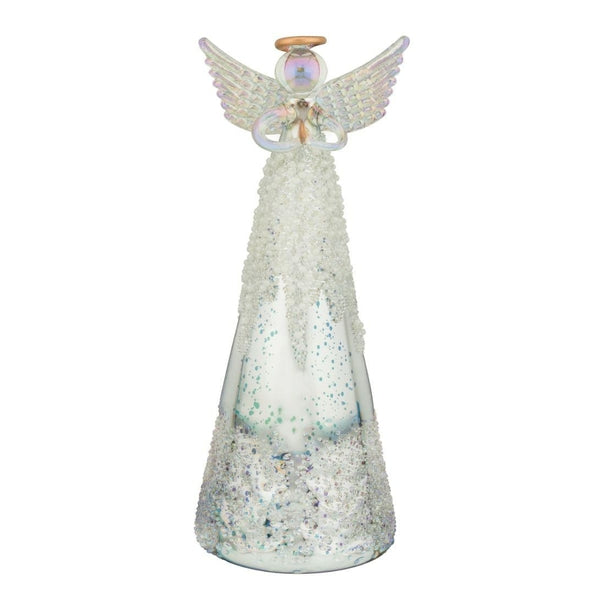 8.75" LED Frost Snowflake Angel Decor 1