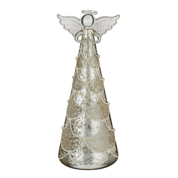 8.75" LED Frost Pearle Angel Decor 1