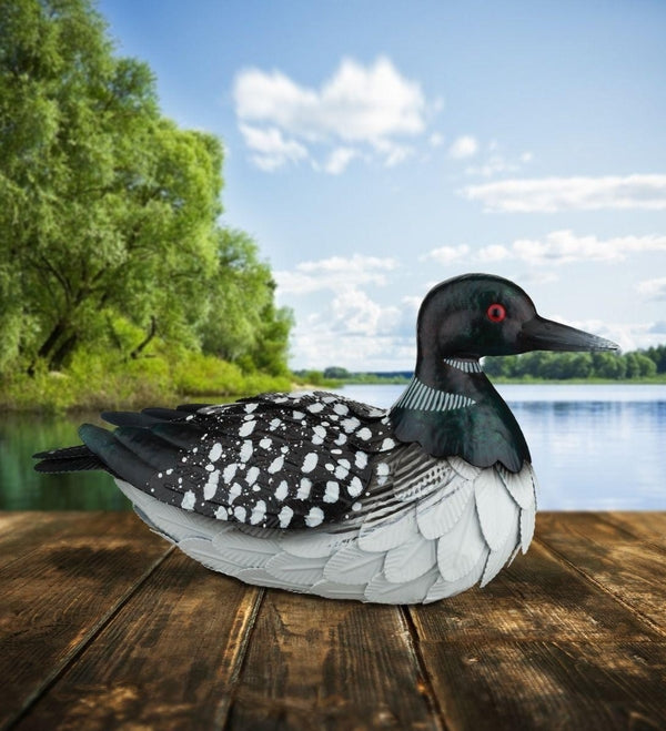 16" Loon Decor 2