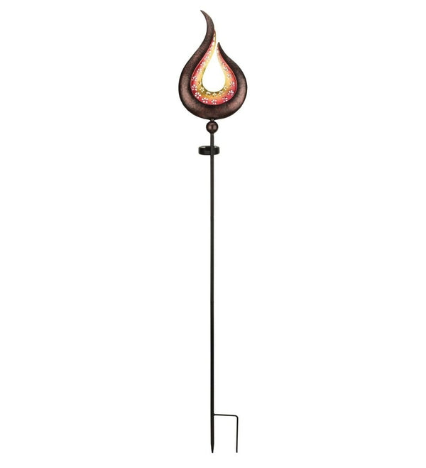 48" Filigree Swirl LED Solar Stake 2