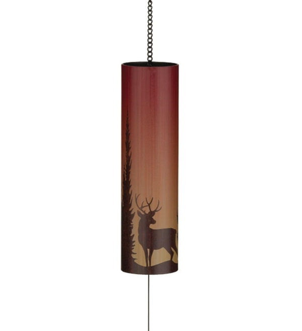2" Steel Deer Night Sky Wind Bell 2