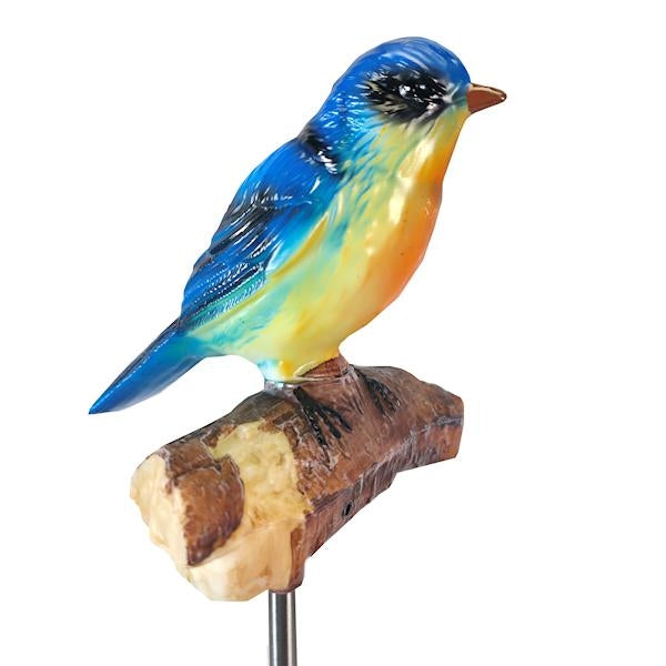 27.5" Bluebird Songbird LED Solar Sound Stake 2