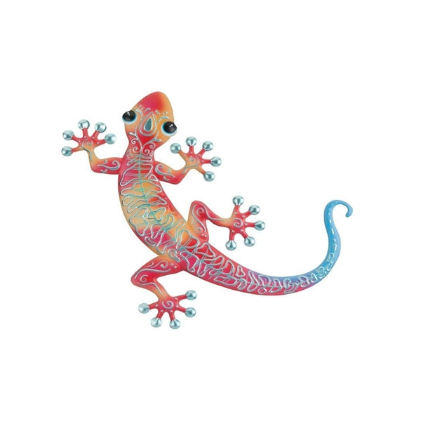 16" Swirl Red Gecko Decor 1