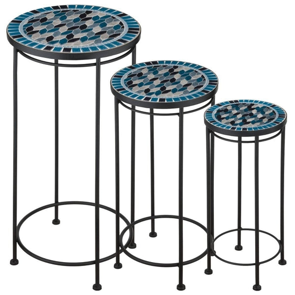 28" Tall Argyle Plant Stand (Set of 3) 1