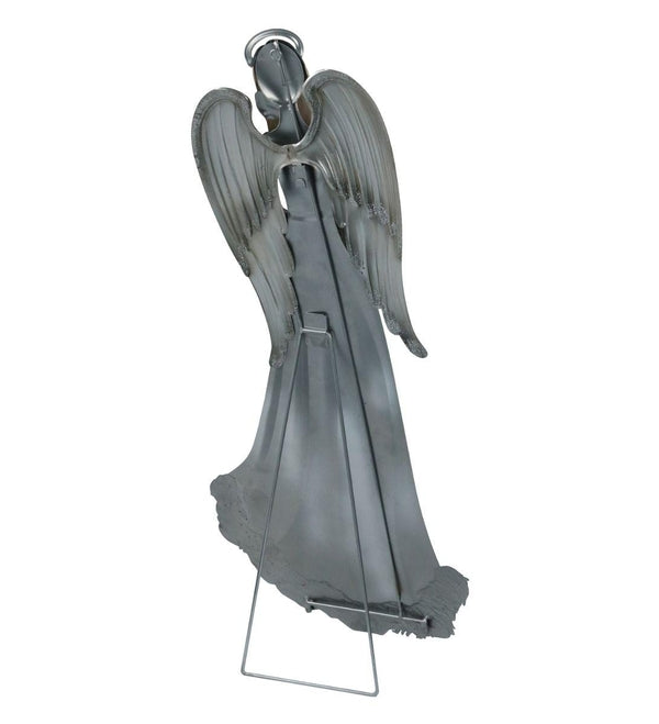 32" Silver Angel Garden Stake/Wall Decor 2