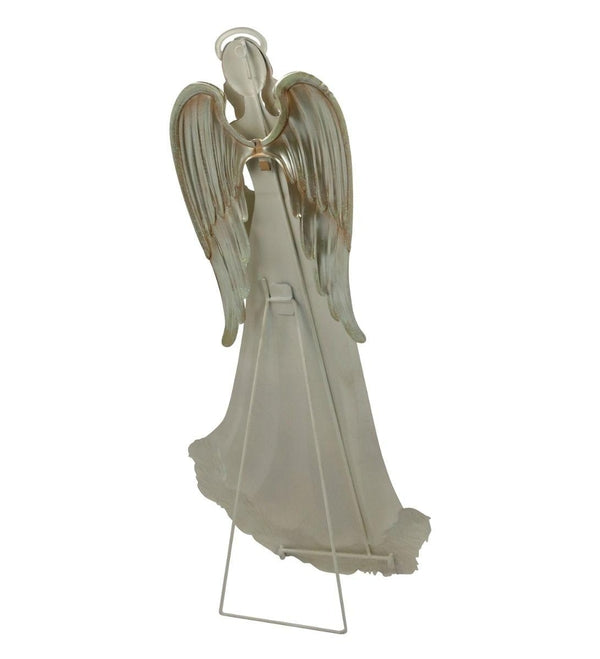 32" White Angel Garden Stake/Wall Decor 2