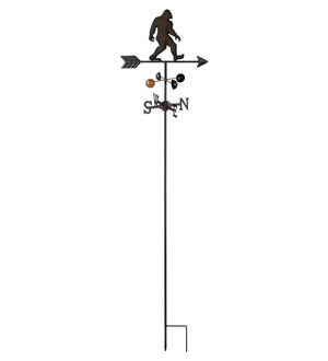 61.25" Weathervane Sasquatch Garden Stake 2