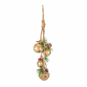 21.5" Gold Bells Ornament 1
