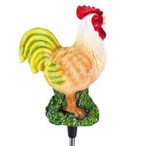 28.75" Rooster Bird LED Solar Sound Stake 2
