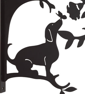 13" Dog Wall Hanger 2