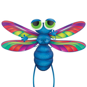 28" Hand Painted Dragonfly Garden Stake 1