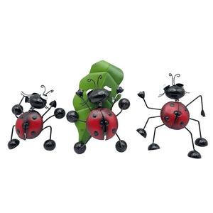 4" Pot Hugger Ladybug Décor (Set of 3) 1
