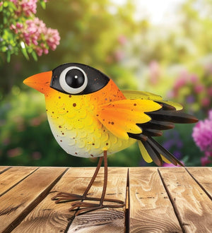 9" Bird Gold Finch Decor 2