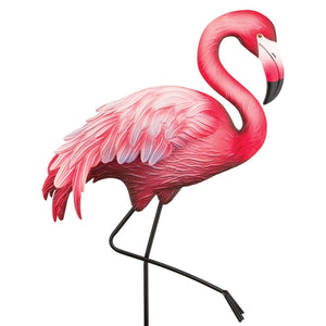34" Flamingo Garden Stake 1