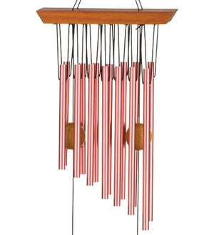 23.5" Copper Rectangle Wood/Metal Kyoto Chime 2