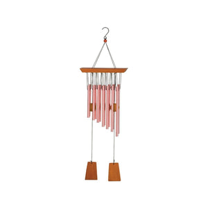 23.5" Copper Rectangle Wood/Metal Kyoto Chime 1