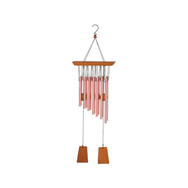 23.5" Copper Rectangle Wood/Metal Kyoto Chime 1
