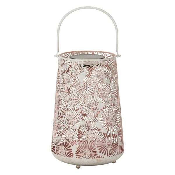 12.75" Pink Pastel Shadow Solar Lantern 1