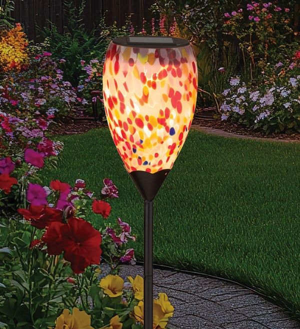 20" Murano Multicolor Solar Stake 2