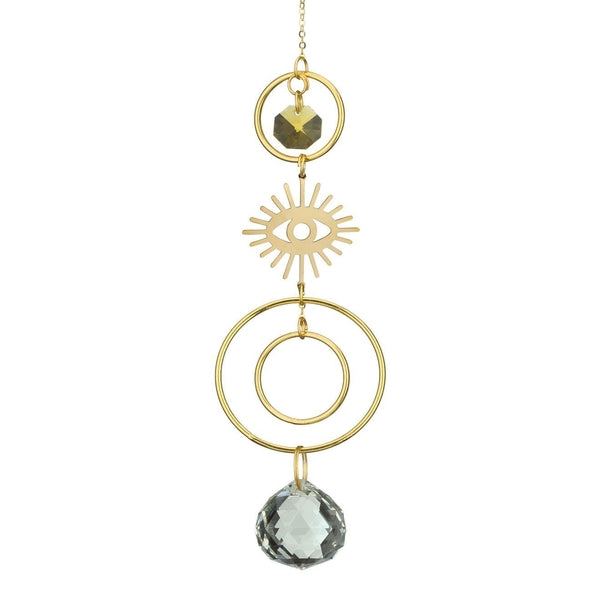 2" Bronze Celestial Eye Ornament 1