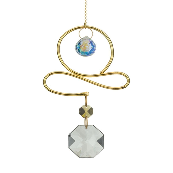 3.25" Bronze Celestial Swirl Ornament 1