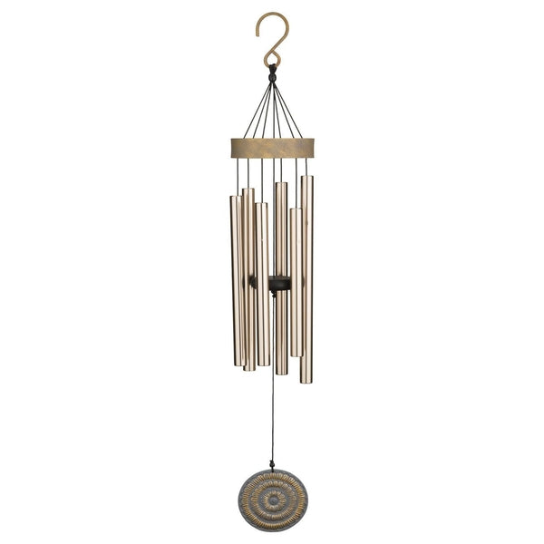 32.5" Gold Aluminum/Metal/Resin Medallion Chime 1