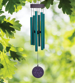 32.5" Purple Aluminum/Metal/Resin Medallion Chime 3