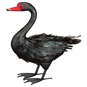 18" Black Swan Decor 1