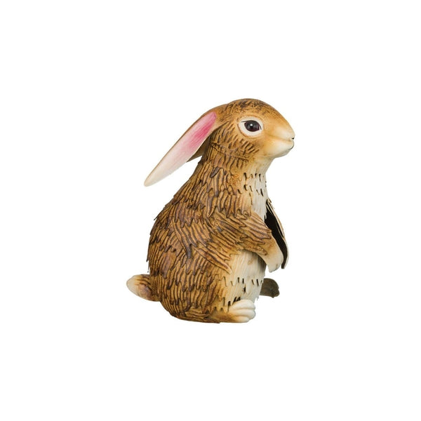 8" Brown Metal Bunny Décor 1