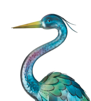 22" Mystic Down Crane Decor 2