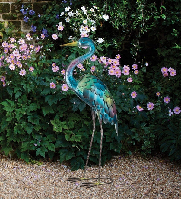 22" Mystic Down Crane Decor 3