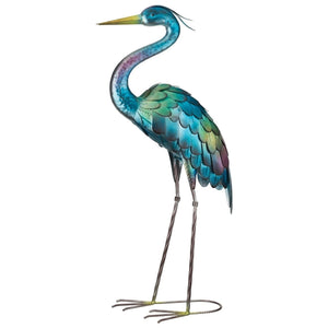 22" Mystic Down Crane Decor 1