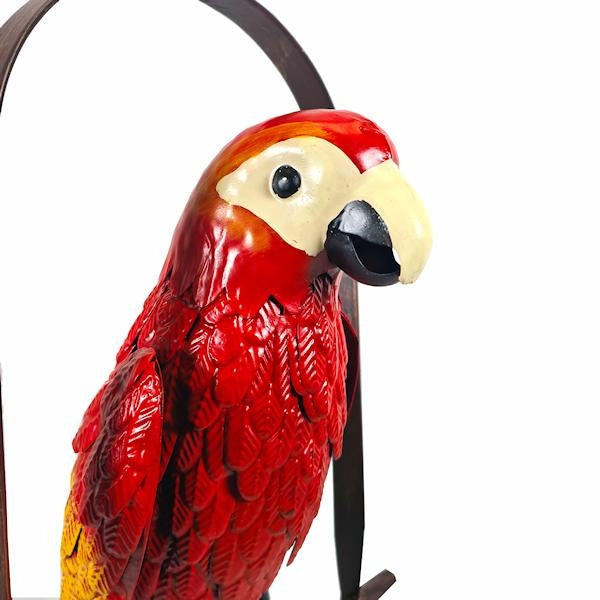 24.75" Macaw Parrot on Swing Decor 2