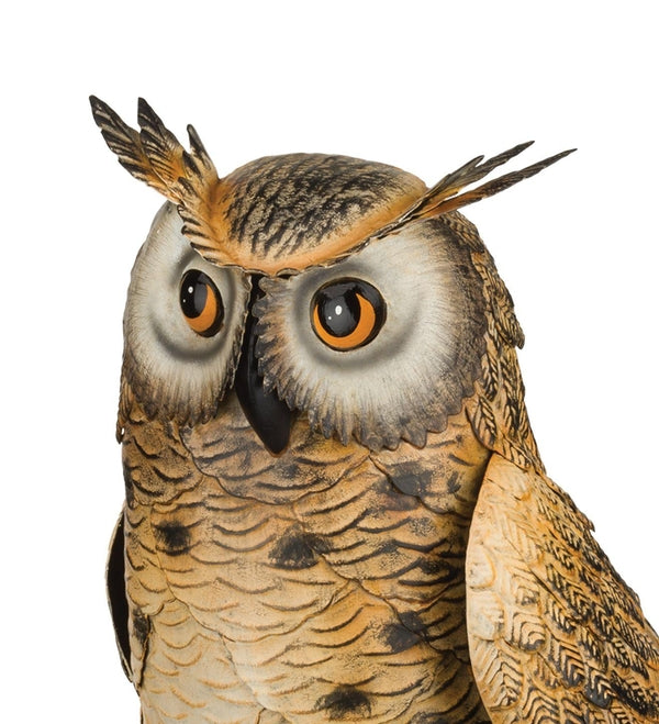 14" Long Eared Owl Decor 2