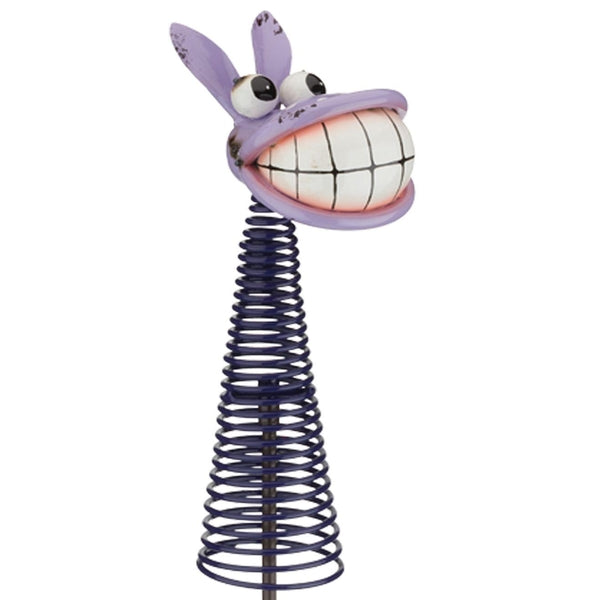 45.5" Smile Donkey Garden Stake 1