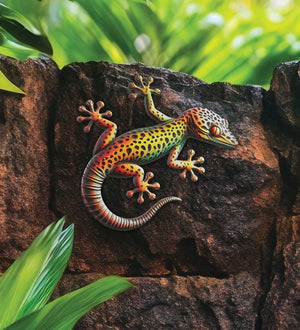 12" Burano Dots Gecko Decor 3