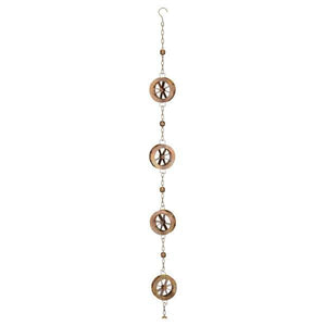 100" Water Wheel Rain Chain 3