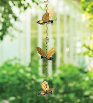 42" Metal Bee Ornament 3