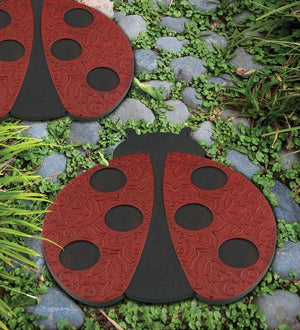 13" Ladybug Stepping Stone 3