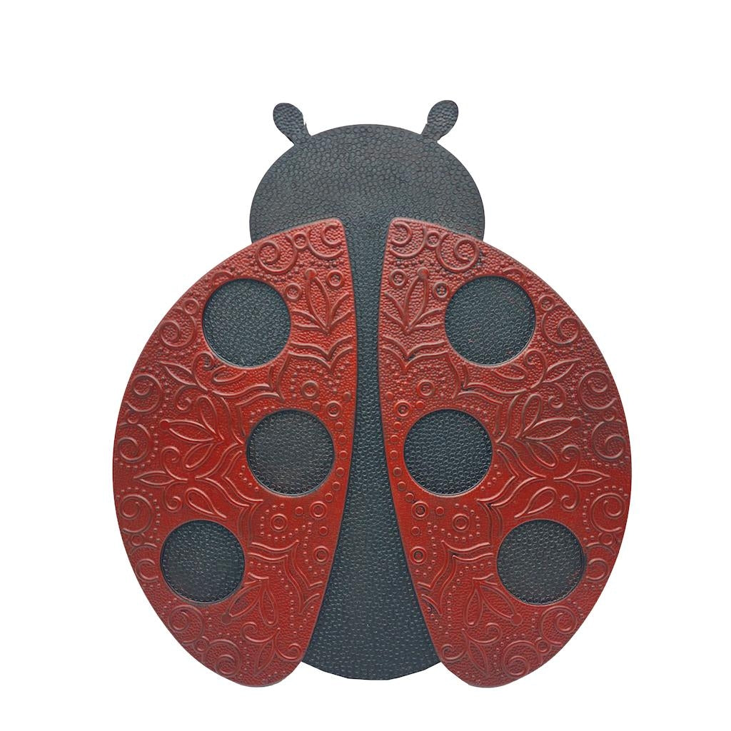 13" Ladybug Stepping Stone 1