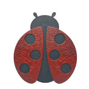 13" Ladybug Stepping Stone 1