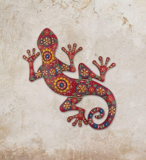 18" Maha Red Gecko Decor 2