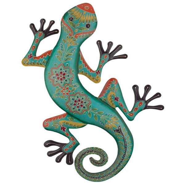 24" Maha Seafoam Gecko Decor 1