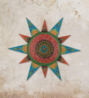 20.5" Rainbow Sun Wall Décor 2