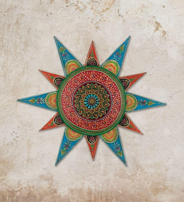 20.5" Rainbow Sun Wall Décor 2