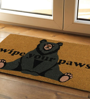 18" x 30" Coir Bear Doormat 3