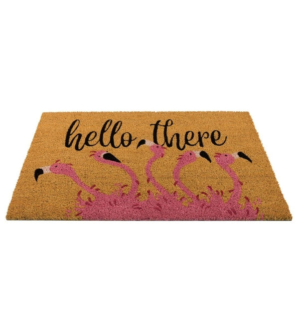 18" x 30" Coir Flamingo Doormat 2