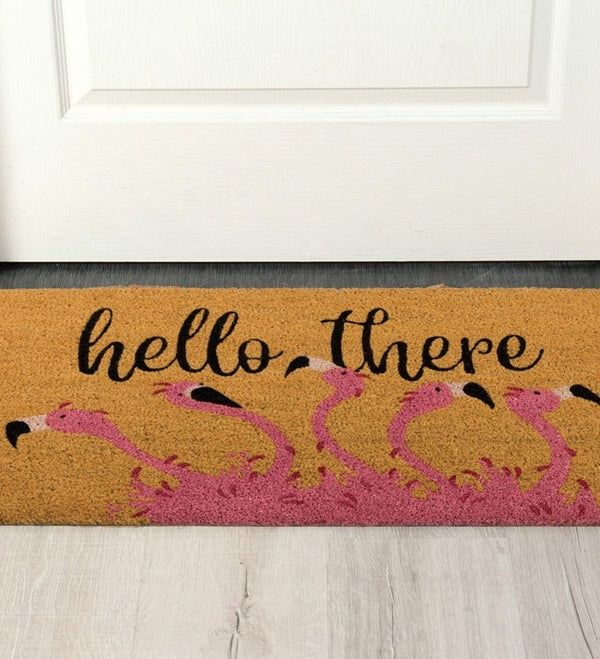 18" x 30" Coir Flamingo Doormat 3