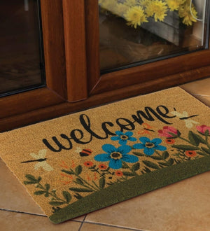 18" x 30" Flowers Doormat Coir 2